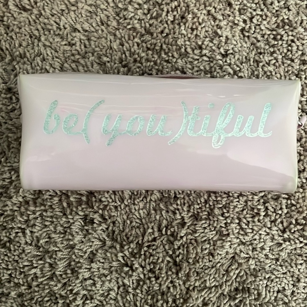 “Be-You-Tiful” pink sparkly bag